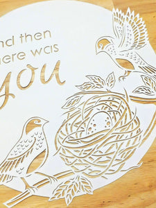 And Then There Was You - Original Papercut